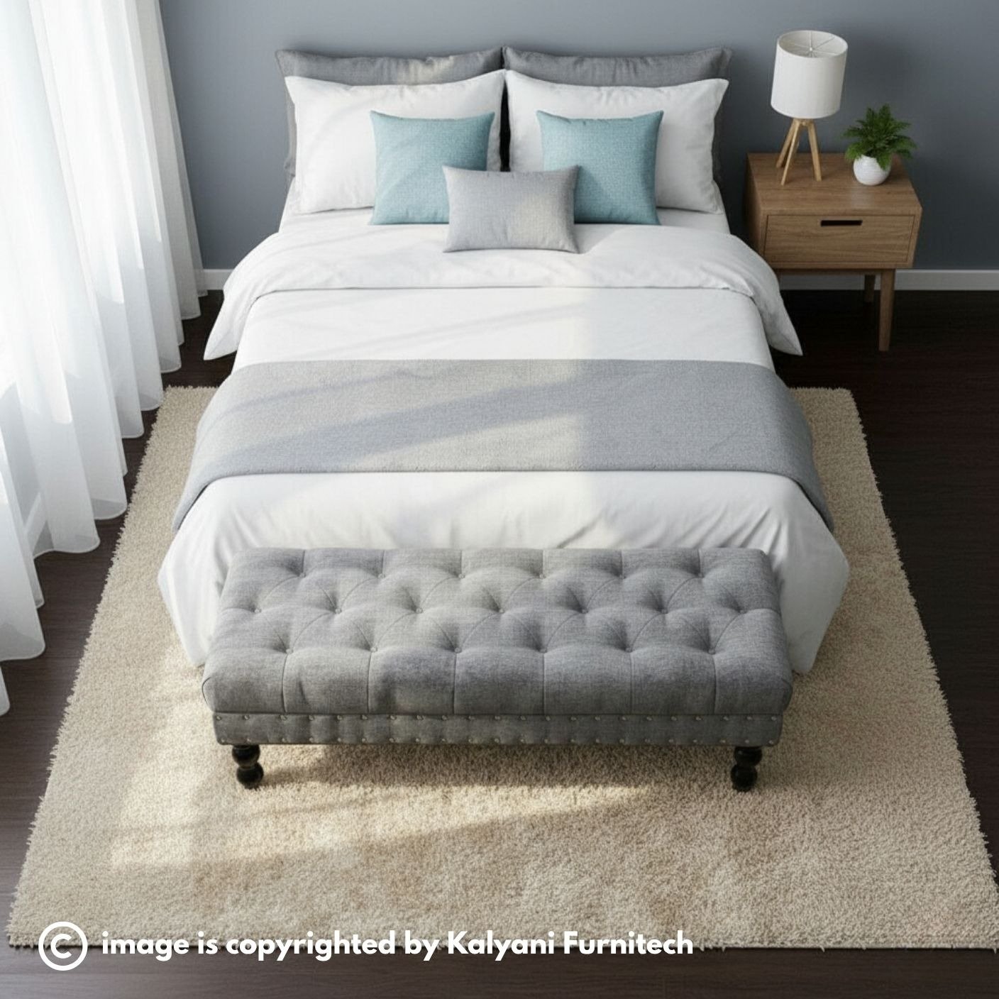 Bedside Bench (KFBCB002) 1 Bedside Bench Collection